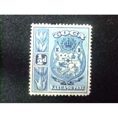51 Tonga 1897 / Armoiries / Yvert 38 Fu Sg 38 Fu