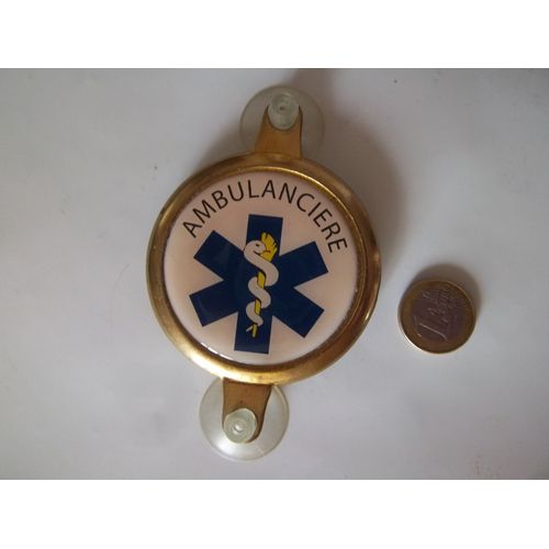 Ambulancière Ventouses Parebrise