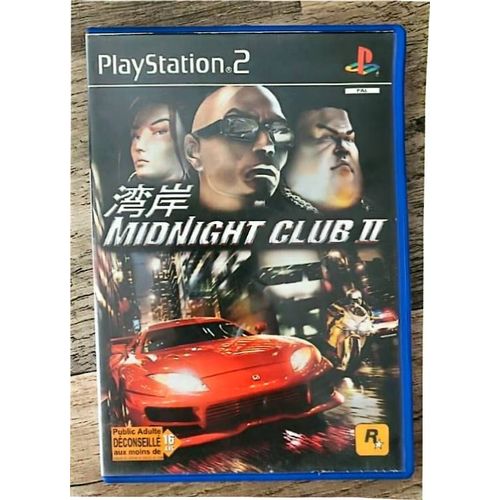 Jeu Ps2 Midnight Club Ii ¿ Course Urbaine ¿ Villes : Los Angeles, Paris, Tokyo ¿ Audio Français ¿ Pegi 16+ ¿ Vendu Par Blaspo