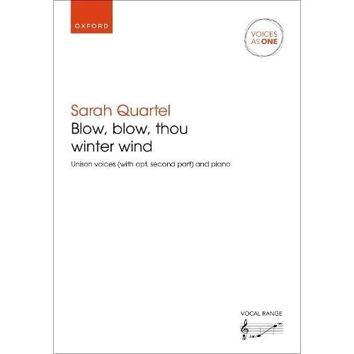 Blow, Blow, Thou Winter Wind: Unison Vocal Score