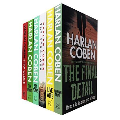 Harlan Coben Collection 6 Books Set (Stay Close, The Woods, Six Years, The Stranger, Live Wire, The Final Detail)