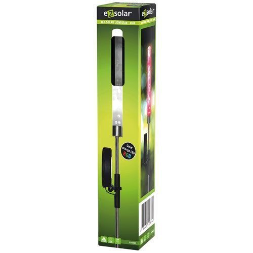 Borne Solaire Led Détecteur Multicolore