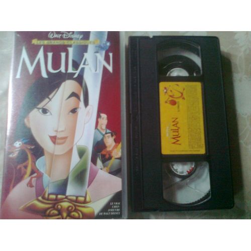 Cassette Video Vhs - Mulan - Walt Disney