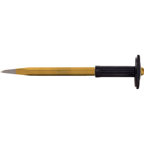 Burin pointu KS TOOLS avec poignée de protection des mains, octogonal, 20x400mm (162.0245)