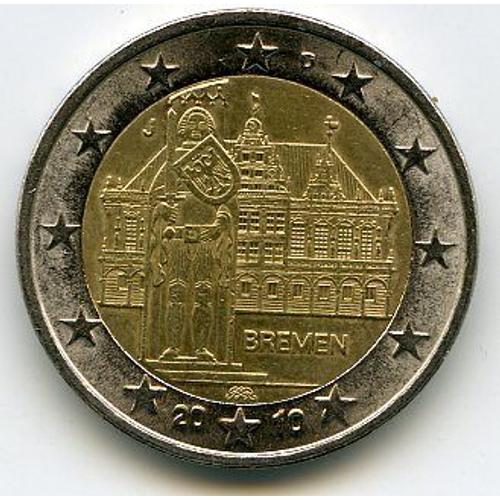 Allemagne 2 Euros 2010 Commémorative Bremen Atelier J