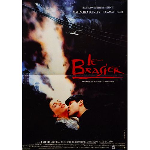 *** Le Brasier De Eric Barbier - 1991 - Maruschka Detmers - Jean-Marc Barr - Affiche Cinéma Originale Pliée - 40 X 54 - (Affichée Aux Coins) - Très Bon Etat ***