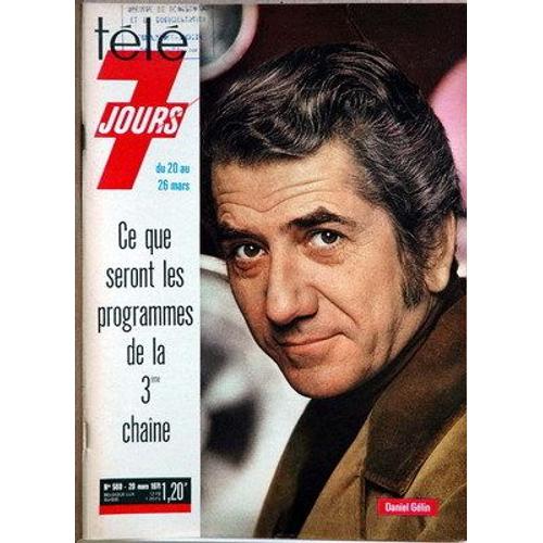 Tele 7 Jours N°569 Du 20-03-1971