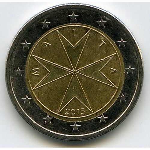 Malte 2 Euros 2015