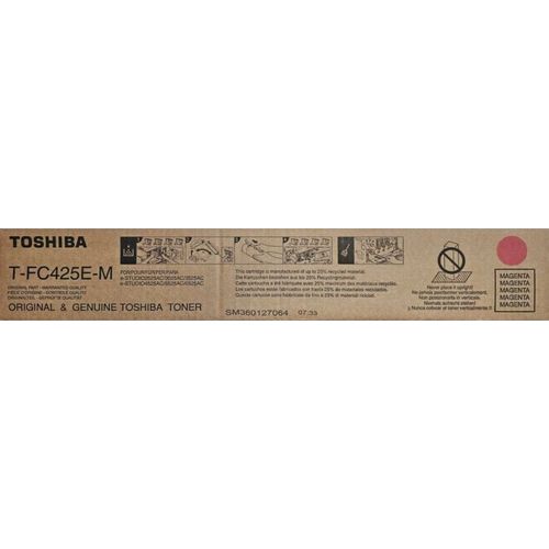 Toner - TOSHIBA - T-FC425EM - Magenta - e-STUDIO6525AC - 38000 pages