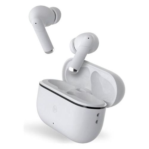 Force Play III - Écouteurs sans fil avec micro - intra-auriculaire - Bluetooth - Suppresseur de bruit actif - blanc
