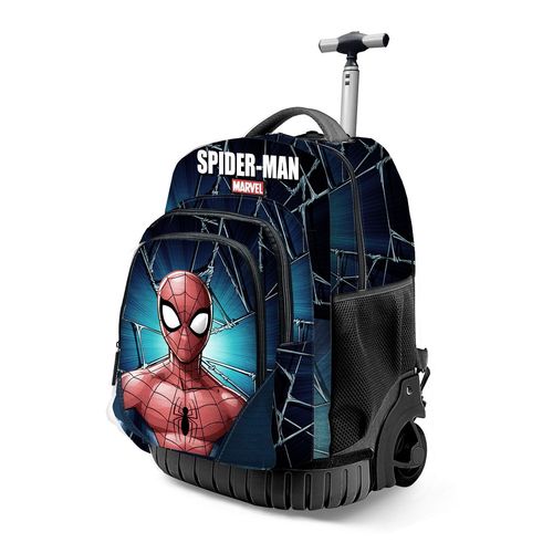Sac à dos à Roulettes GTS FAN - Marvel Spiderman Maximum - Bleu - Taille Unique