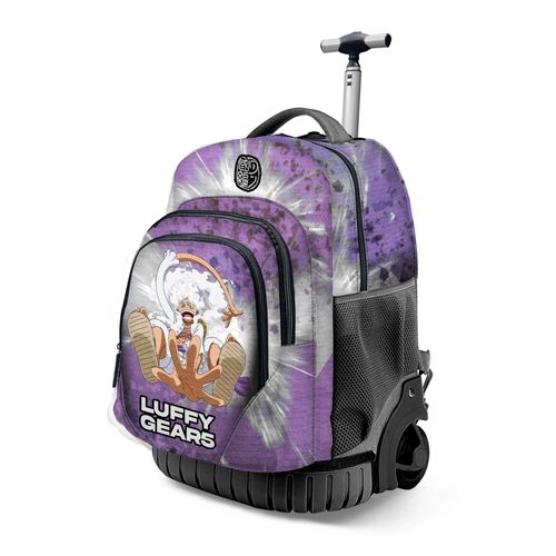 Sac à dos à Roulettes GTS FAN - One Piece Luffy Gear 5 - Lilas- Taille Unique