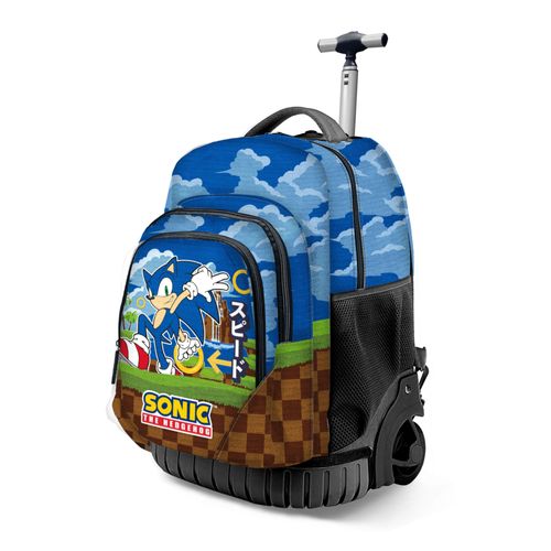Sac à dos à Roulettes GTS FAN - Sonic Greenhill - Multicolore- Taille Unique