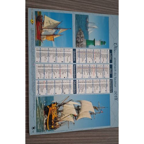 Calendriers La Poste Loiret 2018