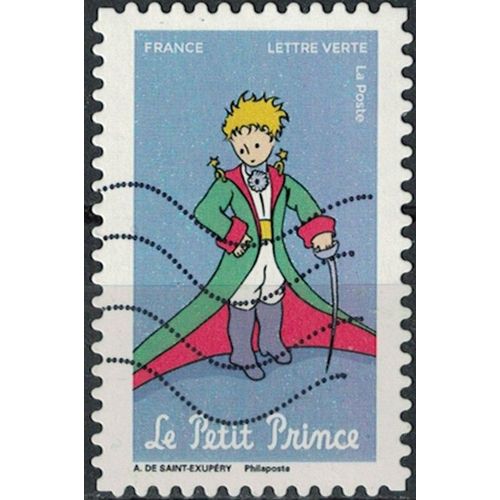 France 2021 Oblitéré Used Les 75 Ans Du Petit Prince Le Petit Prince En Grand Tenue Princière Y&t 2007