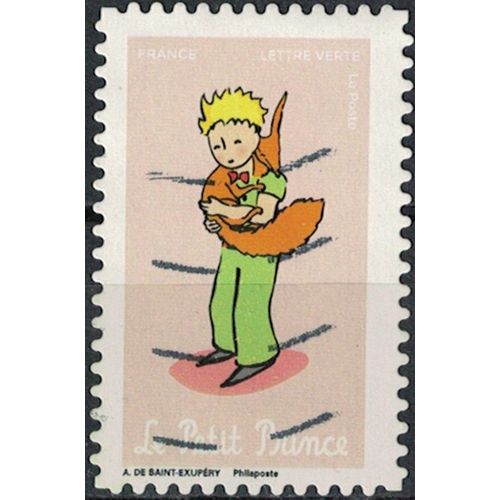 France 2021 Oblitéré Used Les 75 Ans Du Petit Prince Le Petit Prince Porte Le Fennec Y&t 2011