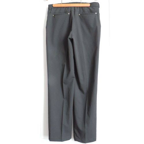 Pantalon Costume A Pinces Homme Noir T 42