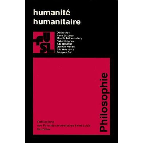 Humanité, Humanitaire
