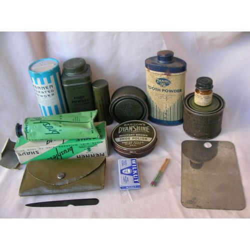 Ww2 Us Lot 14 Éléments D'Hygiène/Divers Du Soldat Militaire Américain ( 39-45 ) Lot 5