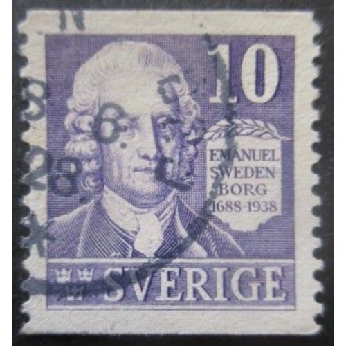Suede N°247 Emanuel Swedenborg Oblitéré