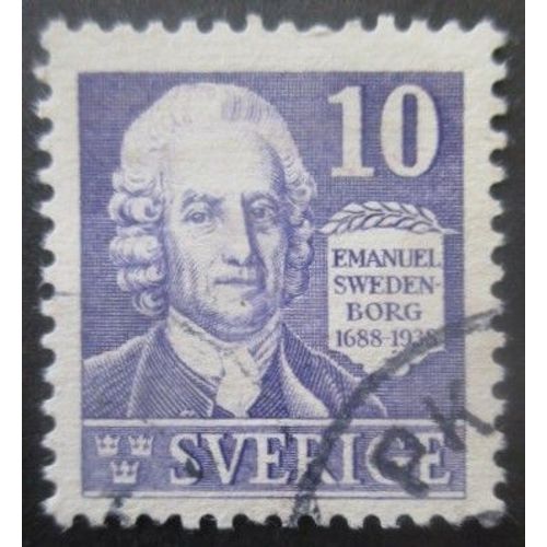 Suede N°247a Emanuel Swedenborg Oblitéré
