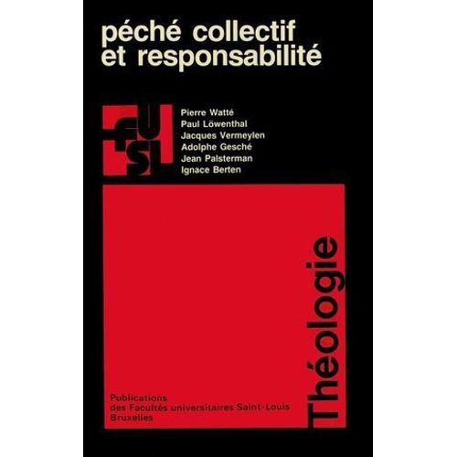 Péché Collectif Et Responsabilité