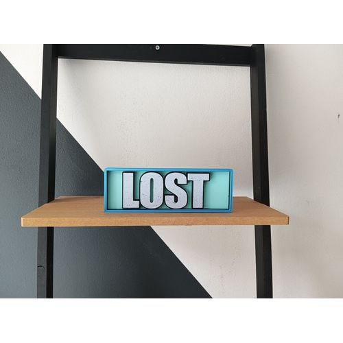 plaque decorative 3d serie / lost