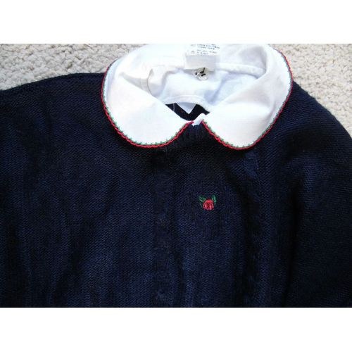 Joli Pull Fille Avec Petit Col Taille 8 Ans Idée Cadeau