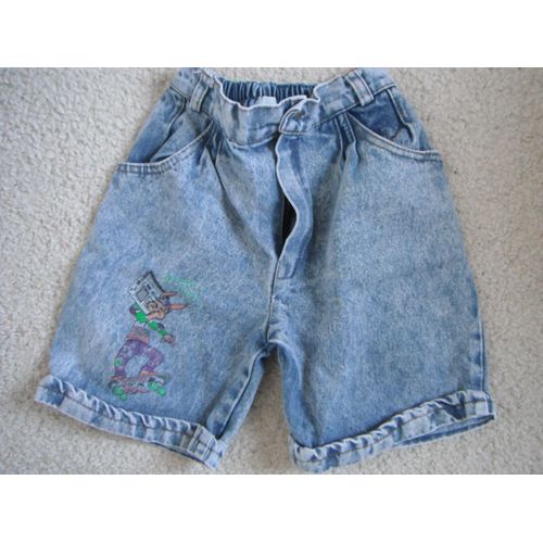 Short En Jean Fille Avec Motif Fantaisie Taille 10 Ans Idée Cadeau