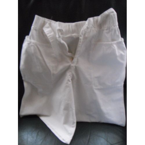 Jupe Culotte Blanche Taille Élastiquée Taille 14 Ans