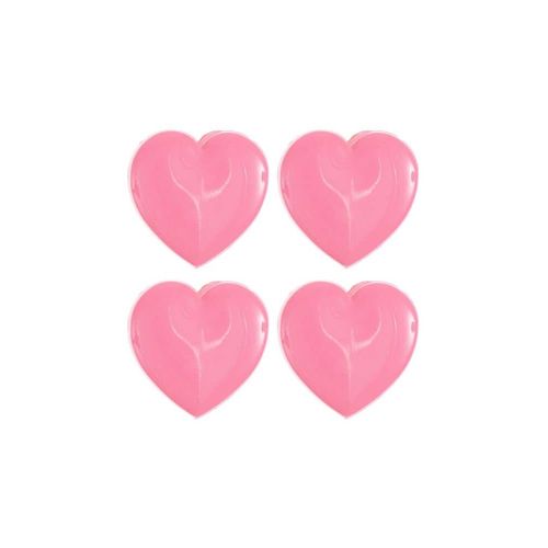 Carte De 4 Boutons C?Urs ¿ 15 X 15 Mm ¿ Rico Design Taille : 15 X 15 Mm. Color : Rose