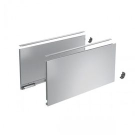 Côtés pour tiroir casserolier AvanTech You argent - H251 x L 600 mm HETTICH