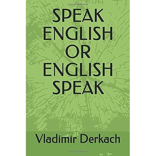 Speak English Or English Speak