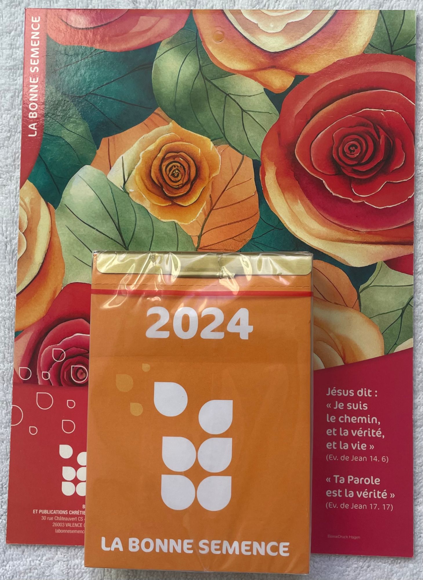 Calendrier 2024 - Planning - Bloc Ephéméride