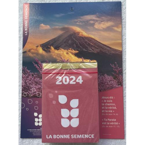 CALENDRIER LA BONNE SEMENCE 2024, BLOC PLAQUE – CLC Canada