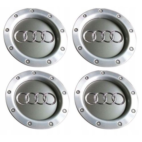 Lot De 4 Centre De Roue Cache Moyeu Pour Gris Audi Tt 8d0601165k 8d0 601 165k