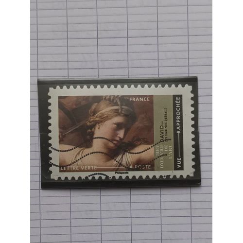 L202 -- Timbre Oblitéré France Autoadhesif N ° 2195 -- Année 2022 --" Chef D'?uvre, Détail Du Tableau , Les Sabines De David ".