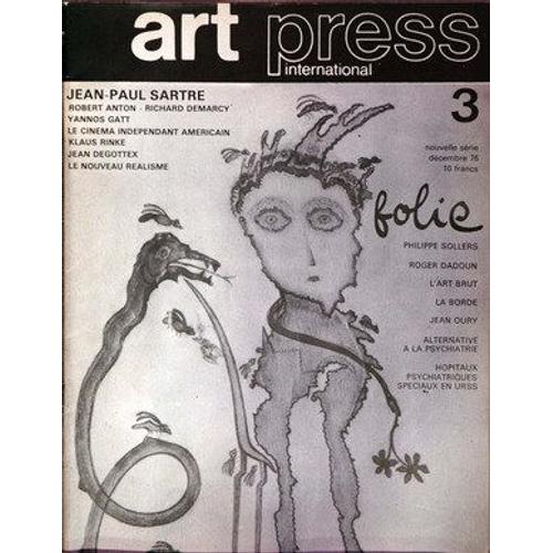 Art Press International N°3 Du 01-12-1976