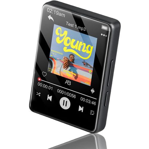 Lecteur MP3 de 2,4 pouce Bluetooth 5.2 noir