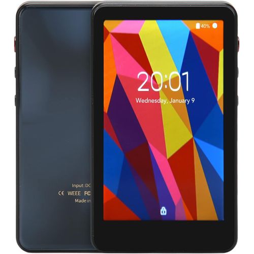 Lecteur MP3 de 3,97 pouce pour Bluetooth et WiFi noir