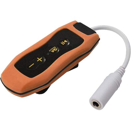 Lecteur de musique MP3 étanche orange