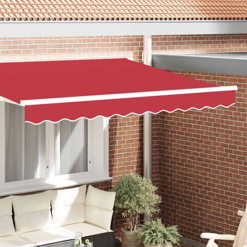 Vidaxl Bandeau De Store Pour Cadre De 3 M Rouge 2.8x0.2 M