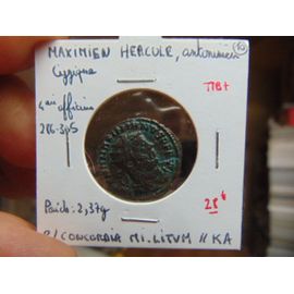Monnaie Antique Romaine Maximien Hercule Antoninien Cyzique