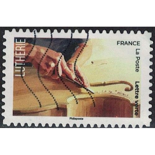 France 2023 Oblitéré Used Métiers D'excellence Lutherie