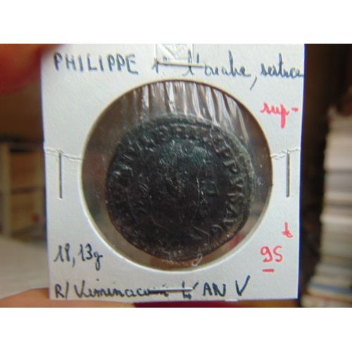 Monnaie Antique Romaine Philippe 1er Sesterce
