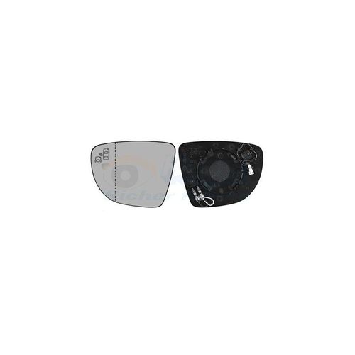 Vanwezel 4420835 - Miroir Rétroviseur Gauche Pour Nissan Micra K14 De 03/2017 À Maintenant