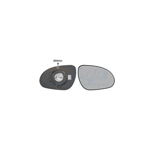 Vanwezel 8207836 - Miroir Rétroviseur Droit Pour Hyundai I30 De 2010 Au 04/2012