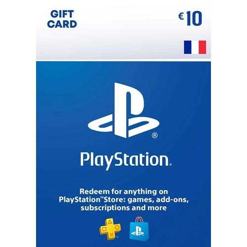 Carte Playstation Network Psn  10 Eur France