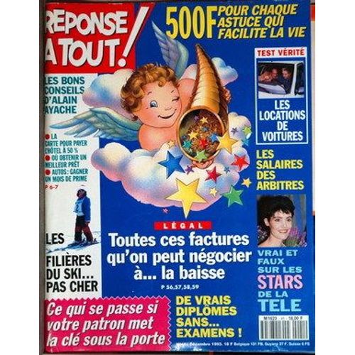 Reponse A Tout N° 41 Du 01/12/1993