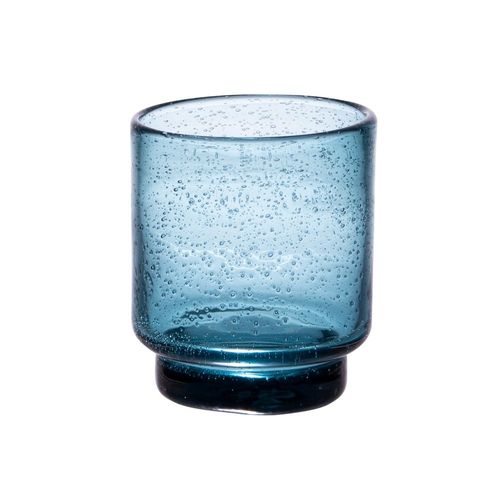 Gobelet À Talon Artisan Bullé 25 Cl Bleu (Lot De 6)